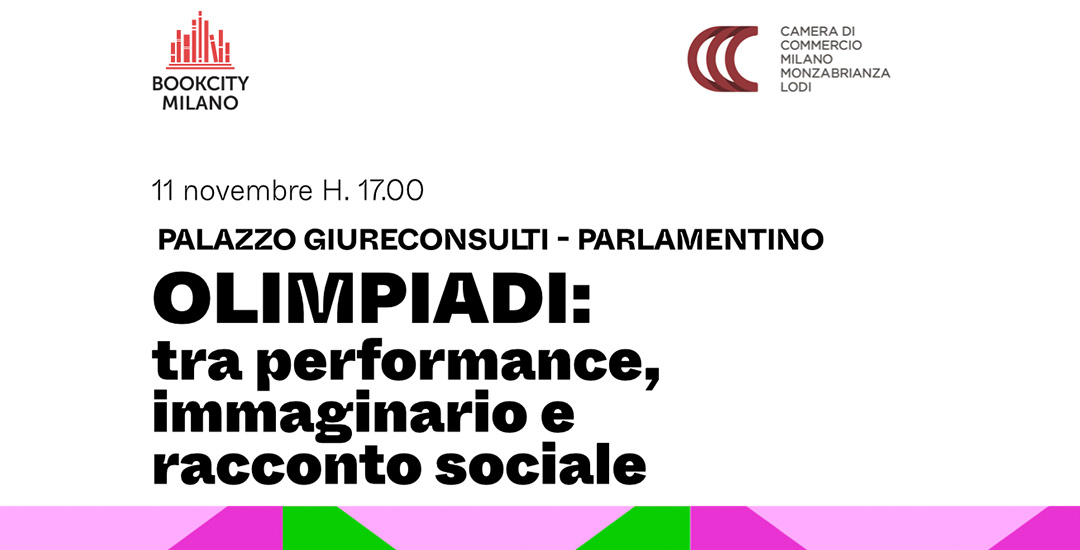 Bookcity Milano 2025 - Olimpiadi: tra performance, immaginario e racconto sociale